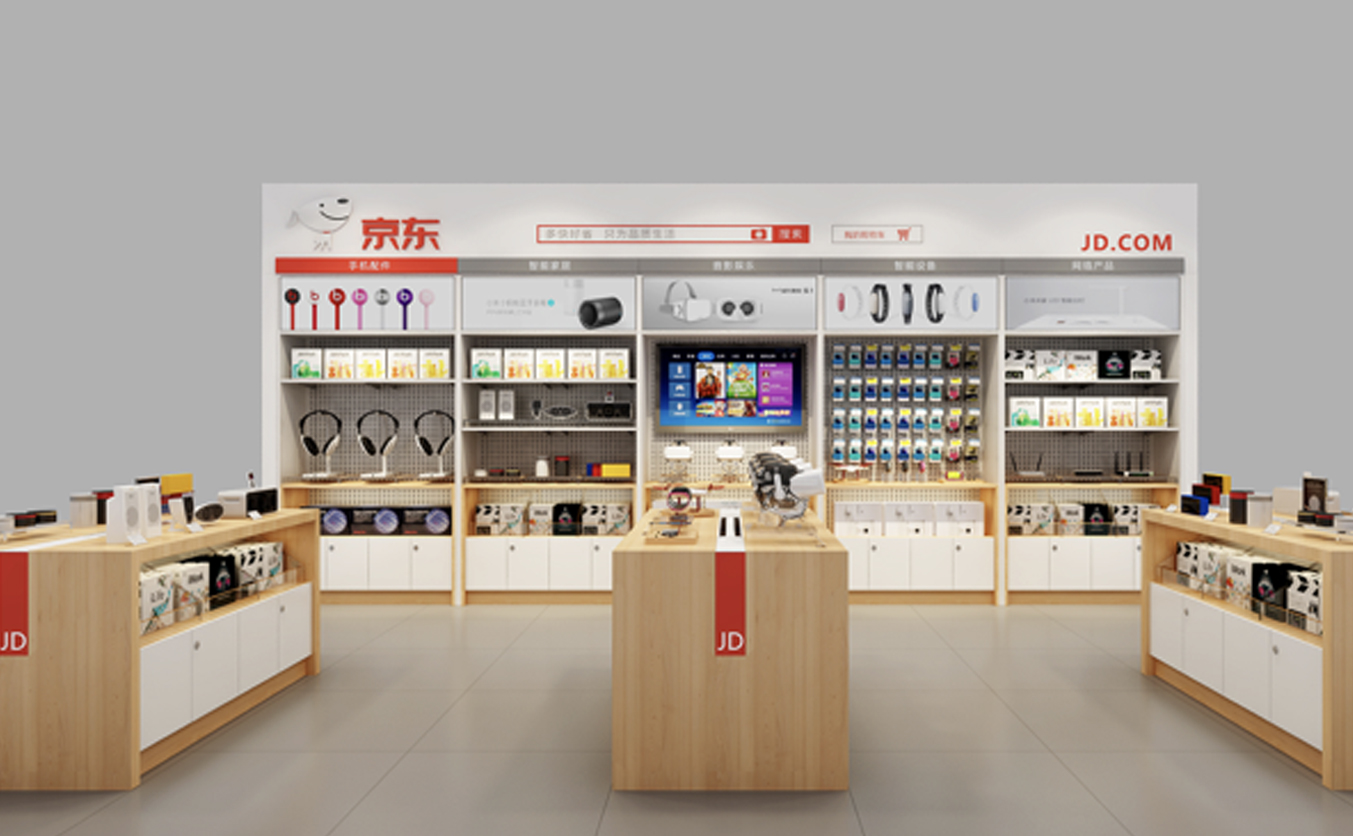 京东线下3C产品专卖店设计 打造沉浸式科技零售新体验